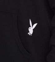 Pull à capuche en coton à manches longues pour homme Playboy, noir ou gris chiné