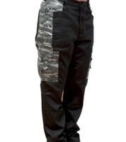 Uncle Sam Men's Work Trousers with Practical Leg Pockets, Workwear, Protective Clothing, 20421 1062 Black