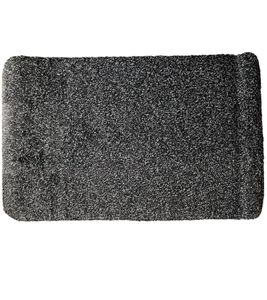 Felpudo absorbente multimat, felpudo suave con reverso antideslizante, 50 x 80 cm, 8589663 Gris