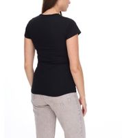 WORXWEAR Damen T-Shirt modisches Rundhals-Shirt mit 180gsm Kurzarm-Shirt in Gelb, Grün, Violett, Schwarz, Navy oder Rot