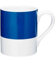 Mercedes-Benz AMG GR63 Tasse aus Porzellan in 310ml Logo-Print 701222357 001 Weiß/Blau