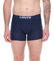 Confezione da 3 boxer LEVI'S con stampa in edizione limitata, boxer da uomo, mutande, intimo 701225389, nero, blu navy o grigio