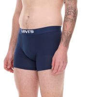 Confezione da 3 boxer LEVI'S con stampa in edizione limitata, boxer da uomo, mutande, intimo 701225389, nero, blu navy o grigio