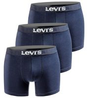 3er Pack LEVI´S Boxer Print Limited Edition Herren Boxershorts Unterhosen Unterwäsche 701225389 Schwarz, Navy oder Grau