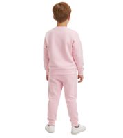 PUMA Kinder Jogging-Anzug für Jungen und Mädchen 2 teiliger Sweat-Jogger Rundhals-Pullover Baumwoll-Set 627915 Grau oder Pink
