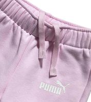 PUMA Kinder Jogging-Anzug für Jungen und Mädchen 2 teiliger Sweat-Jogger Rundhals-Pullover Baumwoll-Set 627915 Grau oder Pink