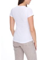 T-shirt da donna WORXWEAR alla moda, girocollo, con maniche corte da 180 g/m², disponibile in bianco, blu, arancione, verde chiaro, rosa o verde scuro.