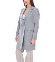 Abrigo corto de mujer Vestino, abrigo para diario, abrigo básico con estilo, chaqueta de manga larga 900430 gris Abrigo corto de mujer Vestino, abrigo para diario, abrigo básico con estilo, chaqueta de manga larga 900430 gris