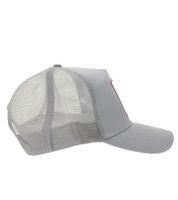 Beechfield Baseball-Cap Baumwoll-Cap mit „MARY JANE BERLIN“ Stickerei Trucker-Cap Mütze Grau