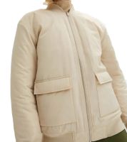Giacca bomber blouson da donna sostenibile con collo alto, giacca di transizione 930683 beige