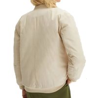 Giacca bomber blouson da donna sostenibile con collo alto, giacca di transizione 930683 beige