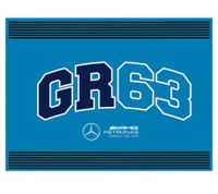 Mercedes-Benz AMG PETRONAS Flagge 90x120cm Fan-Artikel Formel-1 Fahne Violett, Schwarz oder Blau
