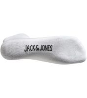 48 pairs of JACK & JONES Short Sock sneaker socks, sports socks, cotton quarter socks 12260511 in black, gray, white, or a mix