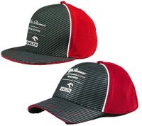 ALFA ROMEO Racing Orlen F1 Stagione 2020 Base Cap Formula 1 Donna e Uomo Cappellino in cotone Roberta Kubicy Grigio/Rosso/Bianco visiera piatta o curva