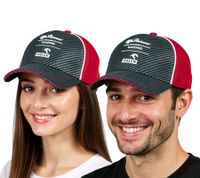 ALFA ROMEO Racing Orlen F1 Stagione 2020 Base Cap Formula 1 Donna e Uomo Cappellino in cotone Roberta Kubicy Grigio/Rosso/Bianco visiera piatta o curva