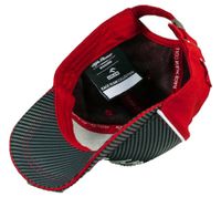 ALFA ROMEO Racing Orlen F1 Stagione 2020 Base Cap Formula 1 Donna e Uomo Cappellino in cotone Roberta Kubicy Grigio/Rosso/Bianco visiera piatta o curva