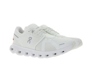 ON Running Cloud 6 Women's Sneakers: Sustainable Running Shoes with CloudTec and Speedboard 3WF10061200 White