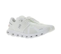 ON Running Cloud 6 Damen Sneaker nachhaltige Lauf-Schuhe mit CloudTec und Speedboard 3WF10061200 Weiß