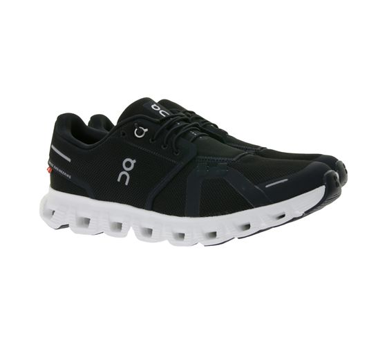 ON Running Cloud 6 da uomo, scarpe da corsa sostenibili con CloudTec e Speedboard 3MF10070299, nere