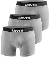 Lot de 3 boxers LEVI'S Boxer Print pour homme, édition limitée, sous-vêtements 100001148 758 Gris