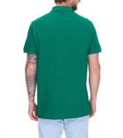 Polo Ralph Lauren pour homme, coupe slim, en coton, manches courtes, basique, 710937293015, vert/orange