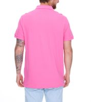 POLO RALPH LAUREN Men's Polo Shirt Custom Slim Fit Cotton Shirt Short-Sleeved Shirt Basic Shirt 710937293033 Pink/Green