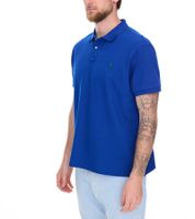 POLO RALPH LAUREN Herren Polo-Hemd Custom Slim Fit Baumwoll-Shirt Kurzarm-Shirt Basic-Shirt in Weiß, Grün, Schwarz, Pink, Rot, Blau, Rosa oder Grau
