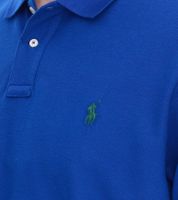 POLO RALPH LAUREN Herren Polo-Hemd Custom Slim Fit Baumwoll-Shirt Kurzarm-Shirt Basic-Shirt in Weiß, Grün, Schwarz, Pink, Rot, Blau, Rosa oder Grau