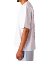 MARY JANE BERLIN Men's T-Shirt, Cotton T-Shirt, Short-Sleeved Shirt, Oversized Fit 2406-4-T2 in Black, White, Pink, or Light Blue