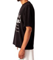 MARY JANE BERLIN Men's T-Shirt, Cotton T-Shirt, Short-Sleeved Shirt, Oversized Fit 2406-4-T2 in Black, White, Pink, or Light Blue