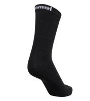 3 pairs of hummel Basic Sport Socks with brand lettering, cotton socks, everyday socks 205603 in white or black
