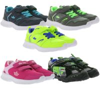 LICO Kinder Sneaker Turnschuhe für Mädchen oder Jungen Freizeit-Schuhe Skip VS in Blau, Grau oder Gelb Truck V Blinky in Schwarz/Bunt oder Mucki V in Pink/Rosa
