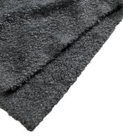 Robe midi douce pour femme, robe basique en fil bouclé, robe à manches longues, taille 935820, gris