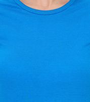 WORXWEAR Women's T-Shirt: Fashionable round-neck 180gsm short-sleeved shirt in blue, black, white, yellow, orange, green, purple, pink, and red