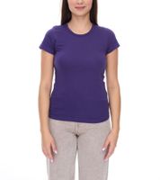 WORXWEAR Women's T-Shirt: Fashionable round-neck 180gsm short-sleeved shirt in blue, black, white, yellow, orange, green, purple, pink, and red