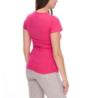 WORXWEAR Women's T-Shirt: Fashionable round-neck 180gsm short-sleeved shirt in blue, black, white, yellow, orange, green, purple, pink, and red