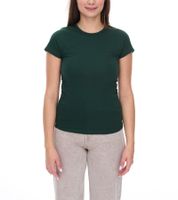 WORXWEAR Women's T-Shirt: Fashionable round-neck 180gsm short-sleeved shirt in blue, black, white, yellow, orange, green, purple, pink, and red