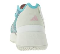 adidas D.O.N. Numero 4 Scarpe da basket Donovan Mitchell Style, scarpe da interno sostenibili con suola Bounce HR0718 Turchese/Bianco/Blu