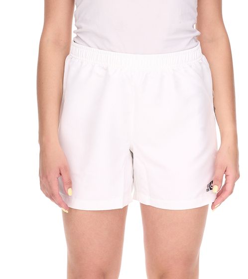 Outfitter OCEAN FABRICS Trainings-Shorts für Damen nachhaltige Sport-Hose Tahi Match OUT-W-1032-OTW Weiß
