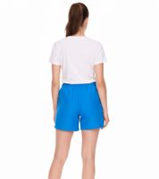 Pantalón corto de entrenamiento para mujer OCEAN FABRICS, pantalón deportivo sostenible Tahi Match OUT-W-1032-OTW Azul
