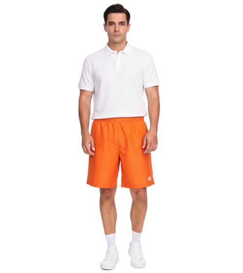 Pantalón corto de entrenamiento para hombre OCEAN FABRICS, pantalón deportivo sostenible Tahi Match OUT-M-1032-OTW Naranja