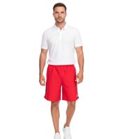 Pantalón corto de entrenamiento para hombre OCEAN FABRICS, pantalón deportivo sostenible Tahi Match OUT-M-1032-OTW Rojo