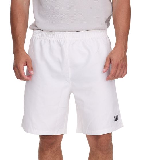 Outfitter OCEAN FABRICS training shorts for men sustainable sports pants Tahi Match OUT-M-1032-OTW White