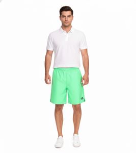 Outfitter OCEAN FABRICS training shorts for men sustainable sports pants Tahi Match OUT-M-1032-OTW light green