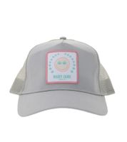 Beechfield Trucker-Cap Baumwoll-Cap Mütze Baseball-Cap mit Stickerei „LEGALIZED“ Schwarz/Weiß oder „MARY JANE BERLIN“ Grau