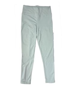 Women's sustainable thermal leggings made of soft super-stretch material, ski leggings 962760, mint green