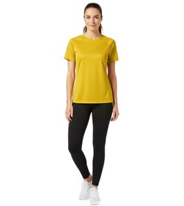 ELEVATE Niagara T-shirt sportiva da donna Cool-Fit Training Shirt 145 g/m2 Fitness Shirt 3901110 Giallo