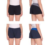 Outfitter OCEAN FABRICS fitness shorts for women sustainable sports pants Tahi Training OUT-W-1025-OTW in navy/blue or black/grey