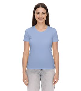 ELEVATE Heros women's T-shirt, plain cotton shirt, 150 g/m2, basic shirt, undershirt, 3802940, light blue