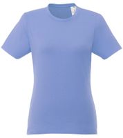 ELEVATE Heros Damen T-Shirt schlichtes Baumwoll-Shirt 150 g/m2 Basic-Shirt Unterzieh-Shirt 3802940 Hellblau
